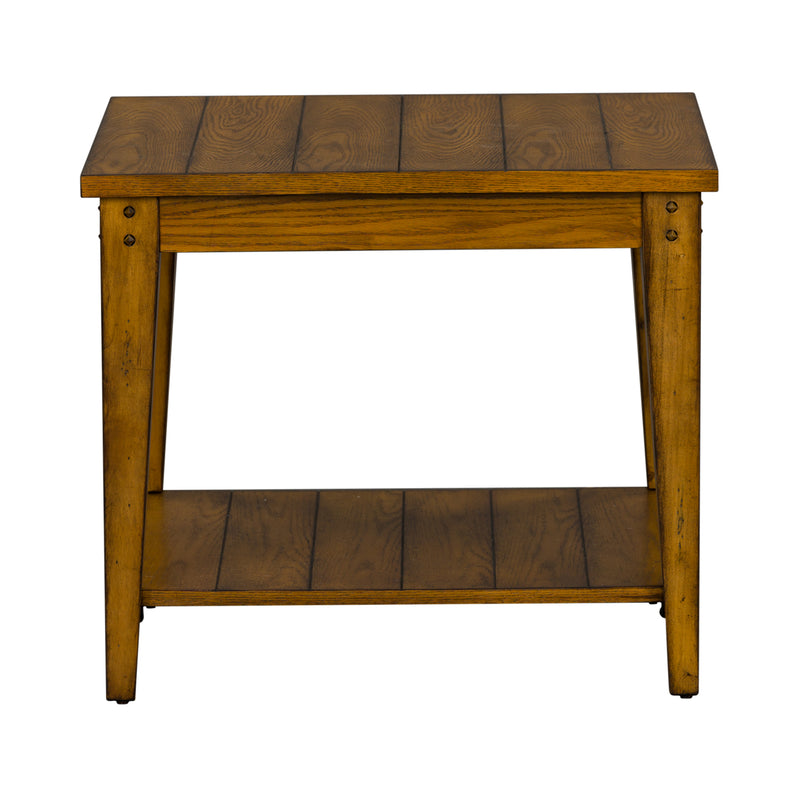 Lake House Square Lamp Table