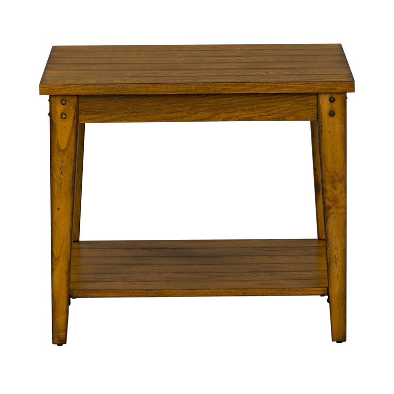 Lake House Square Lamp Table
