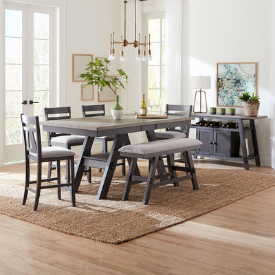 6 Piece Gathering Table Set (116GY-CD-6GTS)