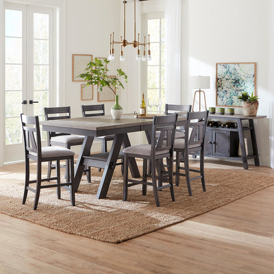 7 Piece Gathering Table Set (116GY-CD-7GTS)