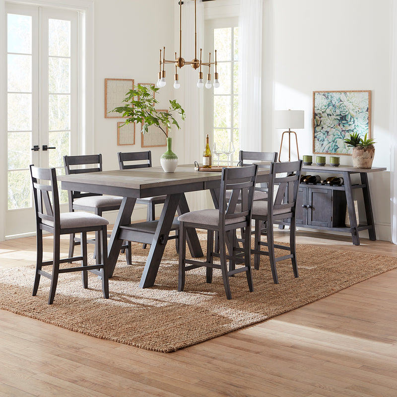 7 Piece Gathering Table Set (116GY-CD-7GTS)