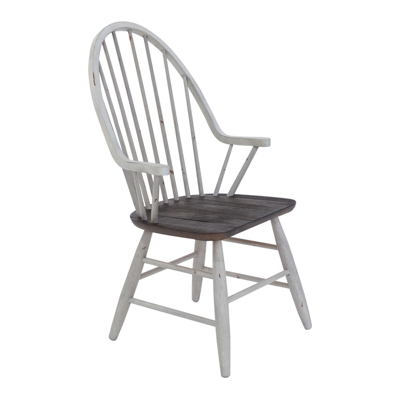 Opt 7 Piece Trestle Table Set (139WH-CD-O7TRS)
