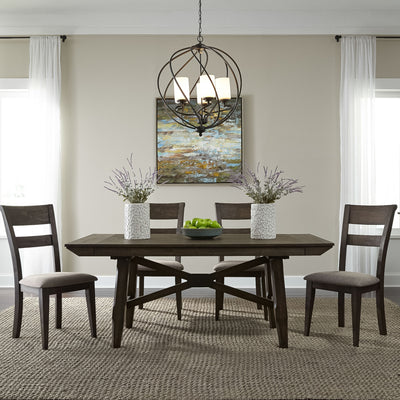 5 Piece Trestle Table Set (152-CD-5TRS)