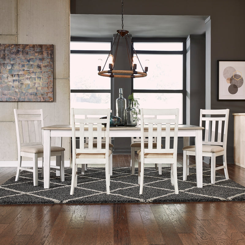 7 Piece Rectangular Table Set (171-CD-7RLS)