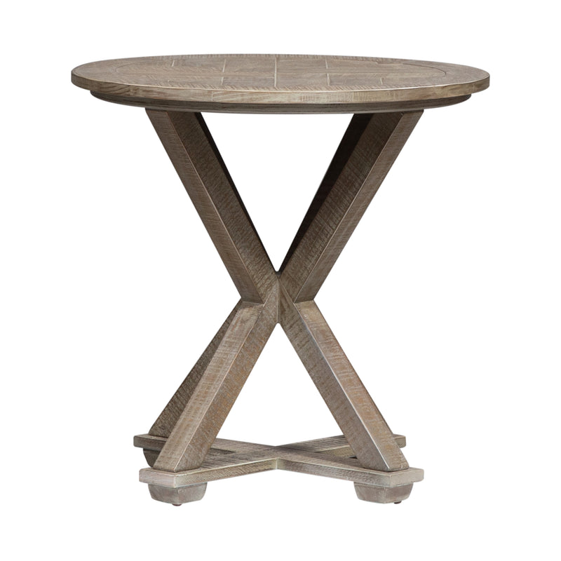 Parkland Falls Round End Table