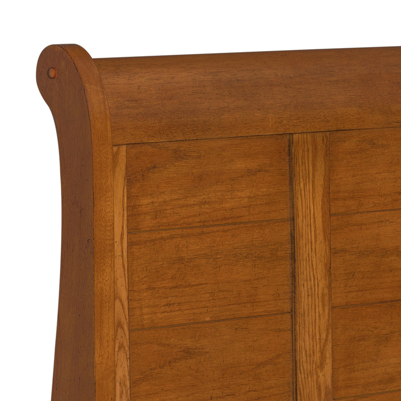 Full Sleigh Bed (175-YBR-FSL)