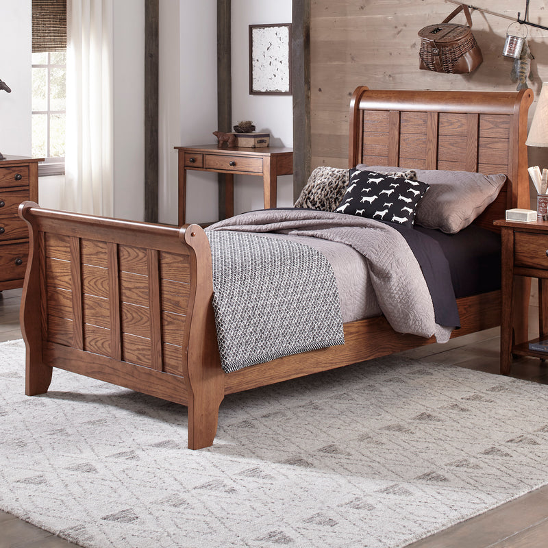 Full Sleigh Bed (175-YBR-FSL)