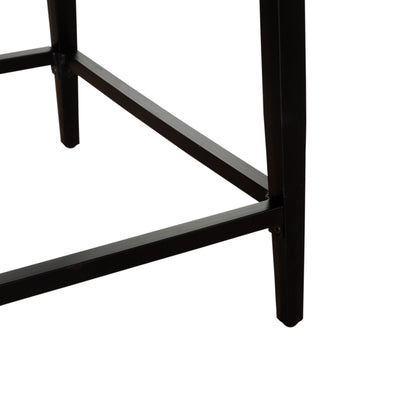 Vintage Series Backless Uph Counter Chair- Black