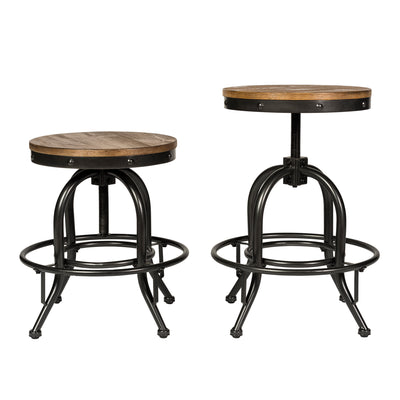 Vintage Series 24 Inch Adjustable Counter Stool
