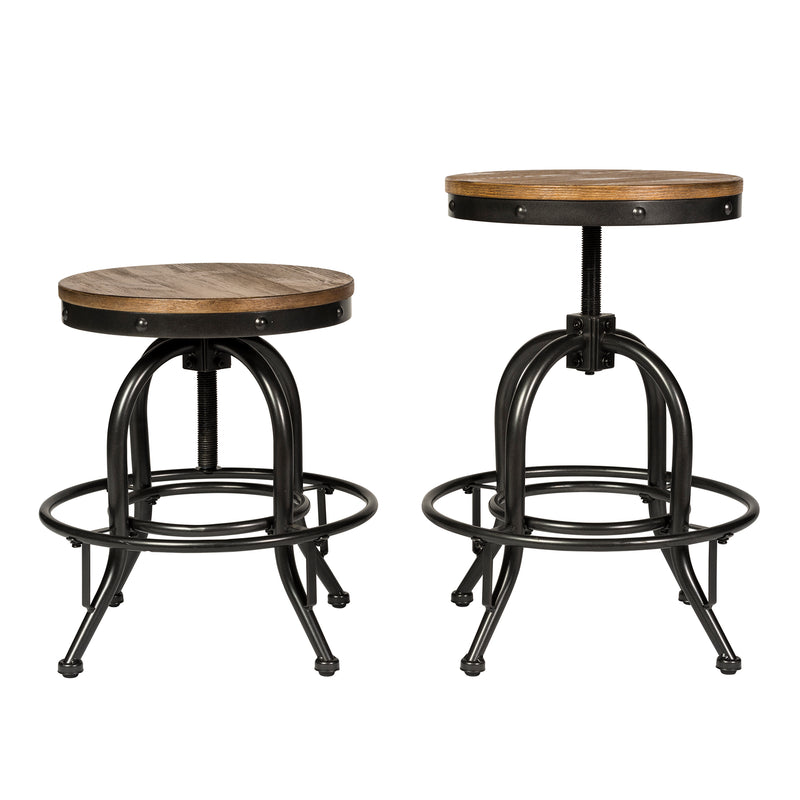 Vintage Series 24 Inch Adjustable Counter Stool