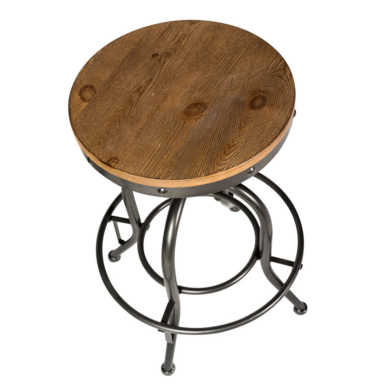 Vintage Series 24 Inch Adjustable Counter Stool