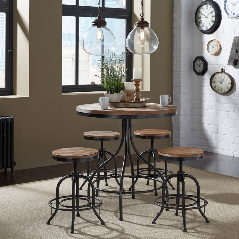 Vintage Series 24 Inch Adjustable Counter Stool