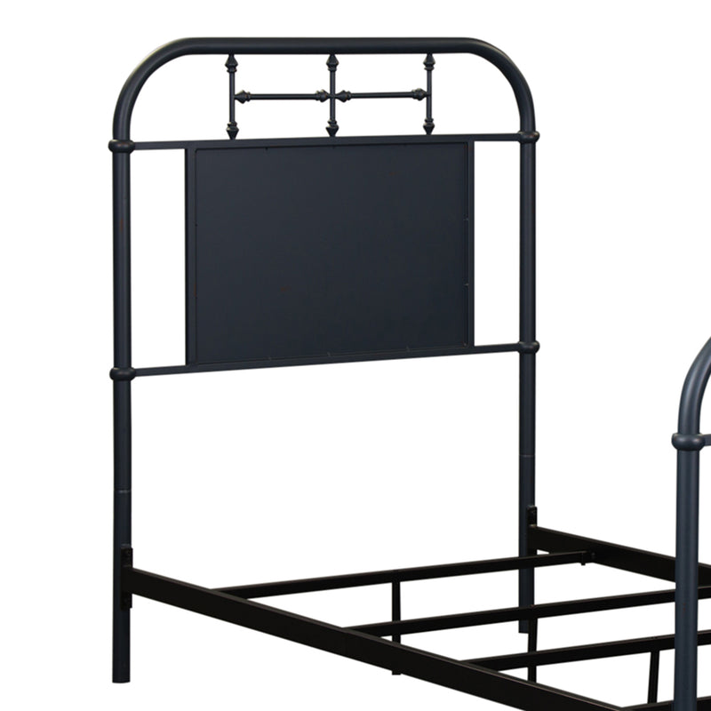 Vintage Series Twin Metal Headboard - Navy