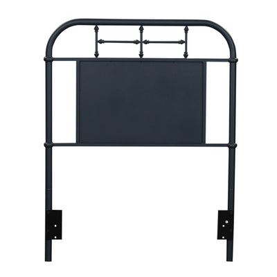 Vintage Series Twin Metal Headboard - Navy