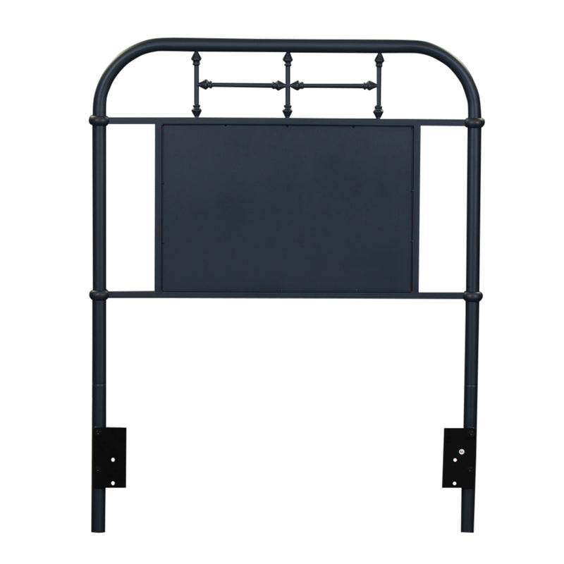 Vintage Series Twin Metal Headboard - Navy