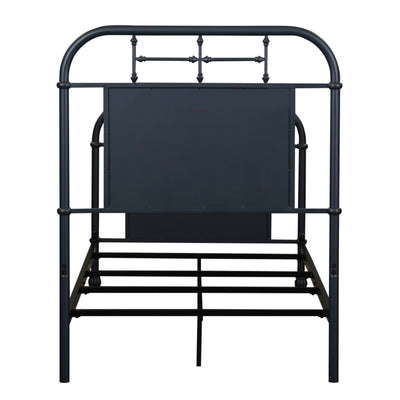 Vintage Series Twin Metal Headboard - Navy