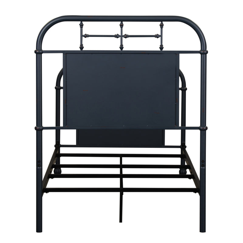 Vintage Series Twin Metal Headboard - Navy