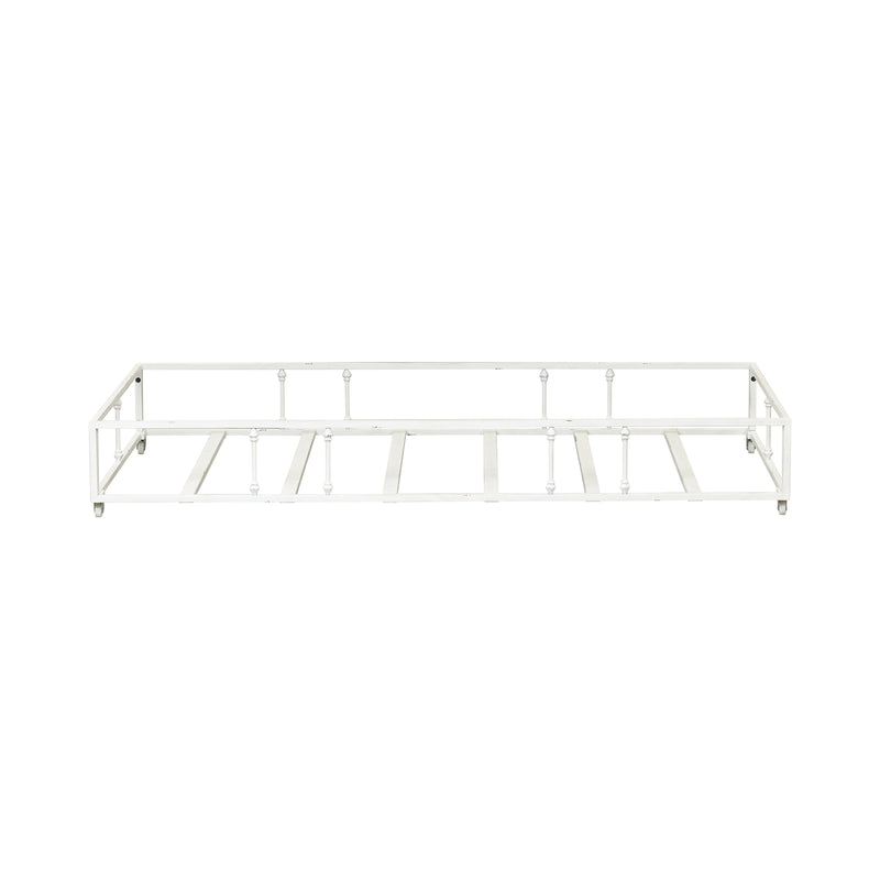 Vintage Series Twin Metal Trundle - Antique White
