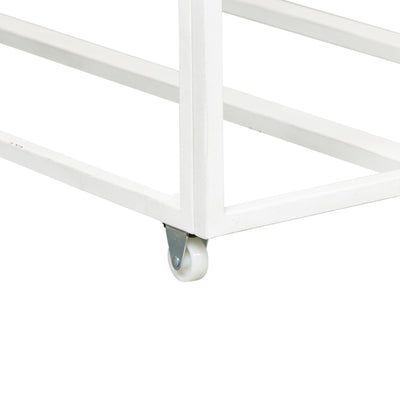 Vintage Series Twin Metal Trundle - Antique White