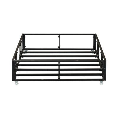 Vintage Series Twin Metal Trundle - Black