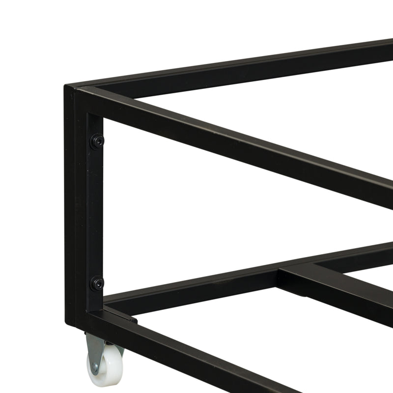 Vintage Series Twin Metal Trundle - Black