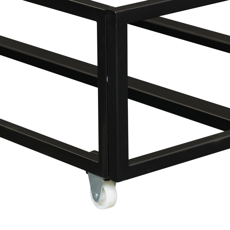Vintage Series Twin Metal Trundle - Black