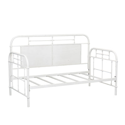 Vintage Series Twin Metal Day Bed - Antique White