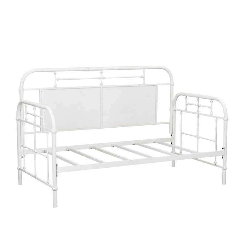 Vintage Series Twin Metal Day Bed - Antique White