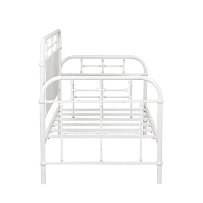 Vintage Series Twin Metal Day Bed - Antique White