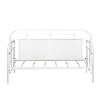 Vintage Series Twin Metal Day Bed - Antique White