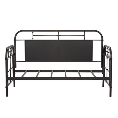 Vintage Series Twin Metal Day Bed - Black