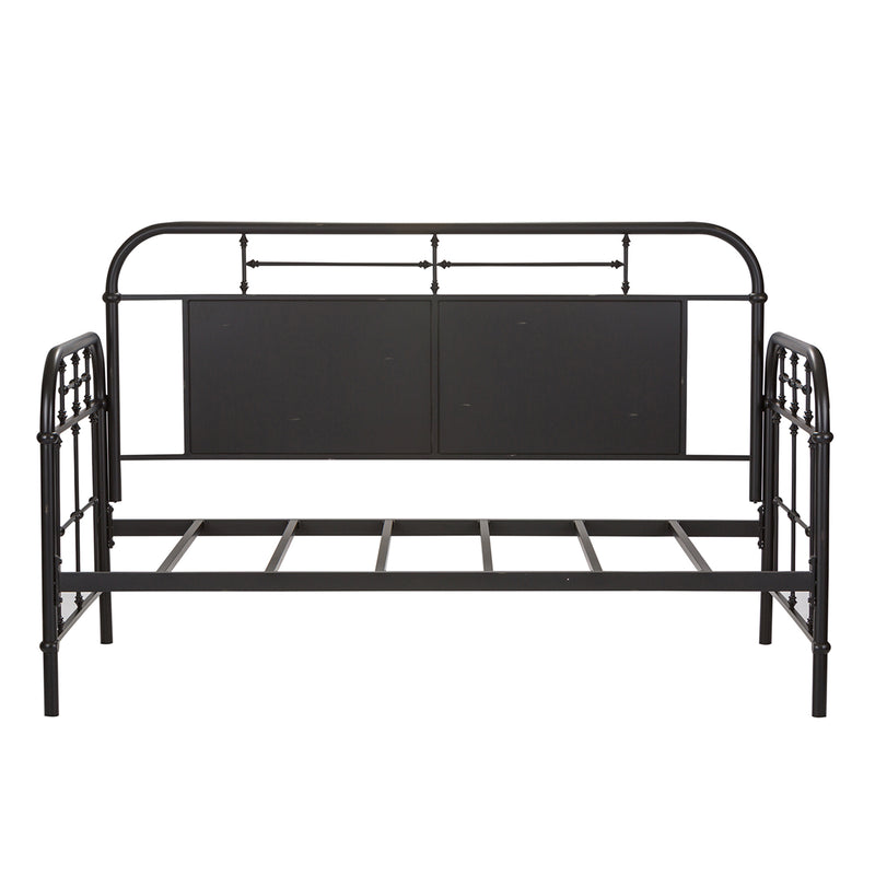 Vintage Series Twin Metal Day Bed - Black