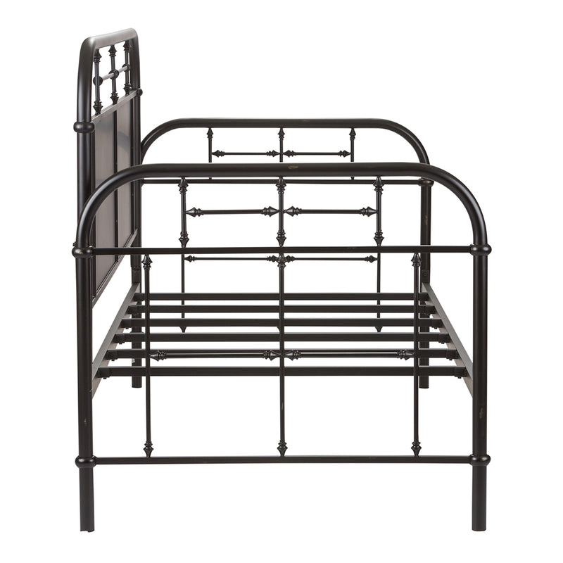Vintage Series Twin Metal Day Bed - Black