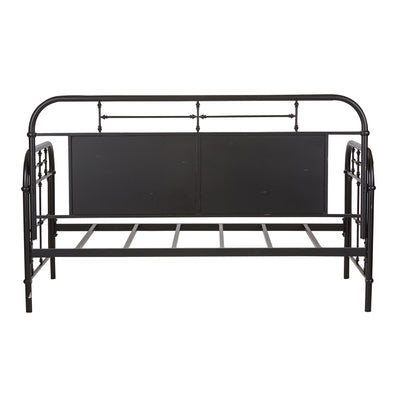 Vintage Series Twin Metal Day Bed - Black