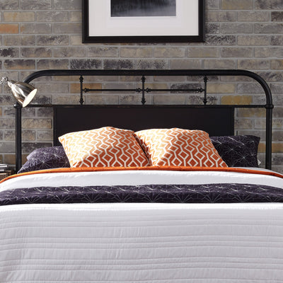 Vintage Series Queen Metal Bed - Black