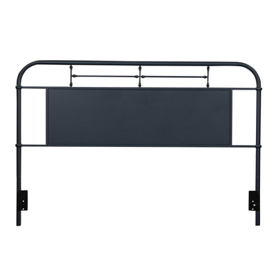Vintage Series King Metal Headboard - Navy