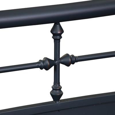 Vintage Series Full Metal Bed - Navy