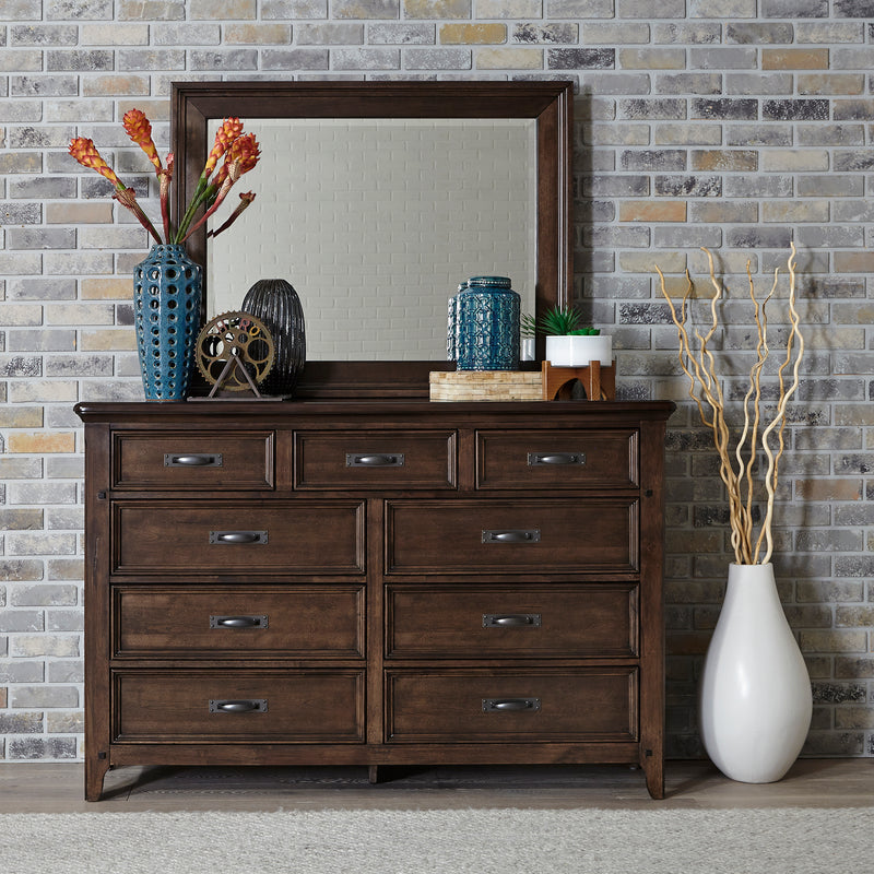 Dresser & Mirror (184-BR-DM)
