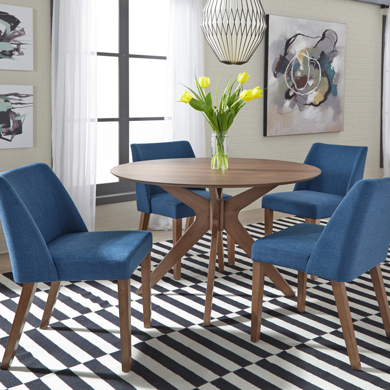 5 Piece Pedestal Table Set (198-CD-5PDS)