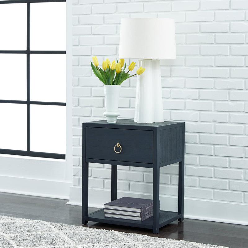 Midnight 1 Shelf Accent Table
