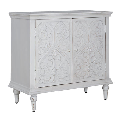French Quarter 2 Door Accent Cabinet