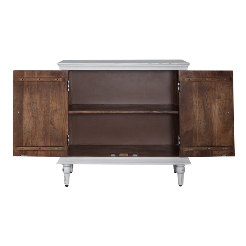 French Quarter 2 Door Accent Cabinet