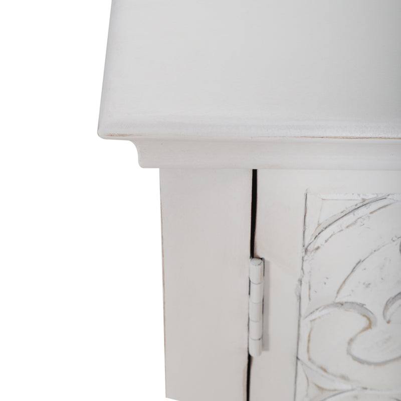 French Quarter 2 Door Accent Cabinet