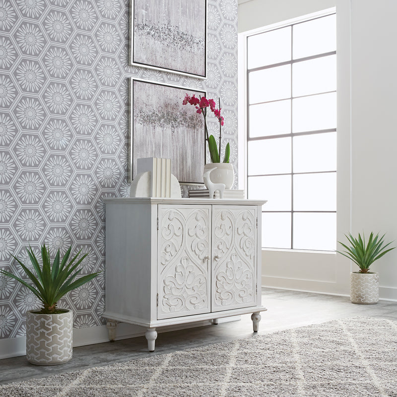French Quarter 2 Door Accent Cabinet
