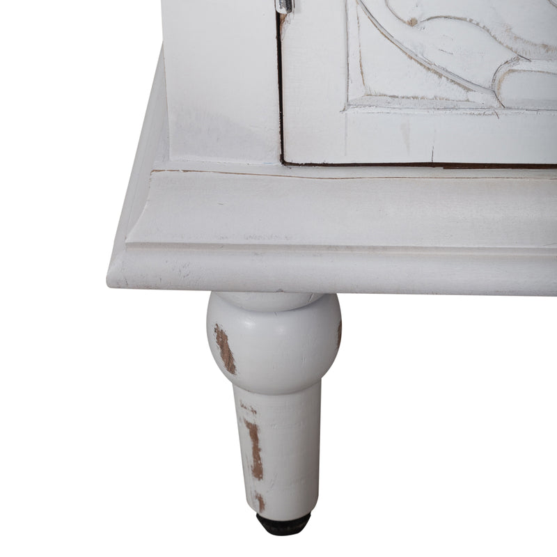 French Quarter 2 Door Accent Cabinet