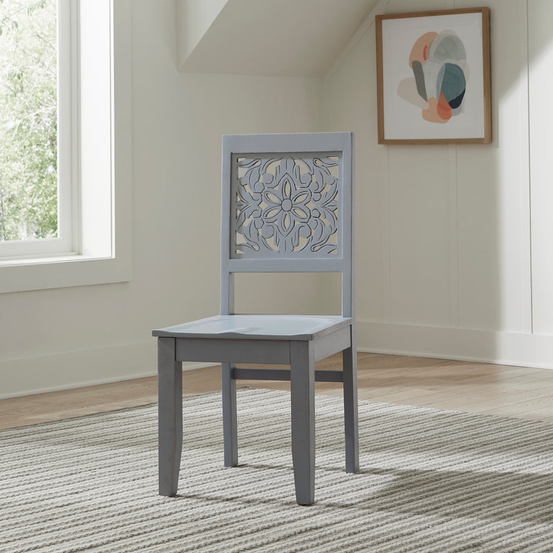 Trellis Lane Accent Chair- Grey