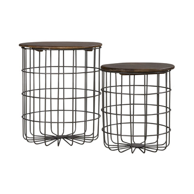 Costello Nesting Caged Accent Tables