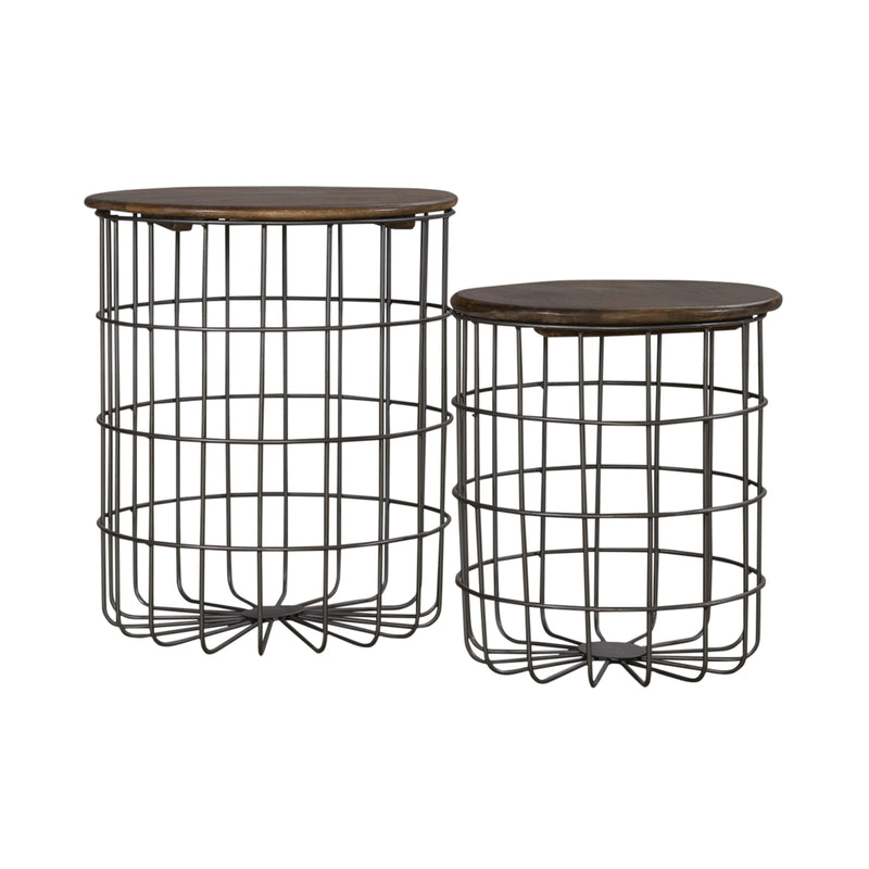 Costello Nesting Caged Accent Tables