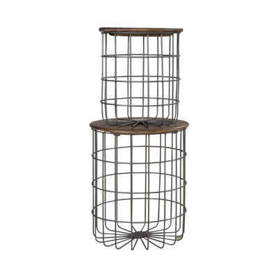 Costello Nesting Caged Accent Tables