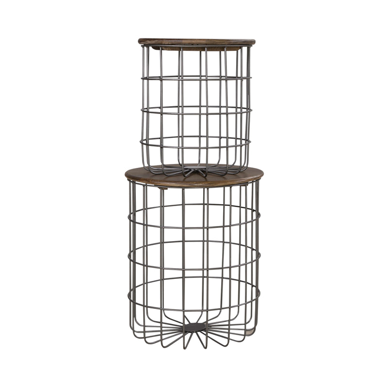 Costello Nesting Caged Accent Tables